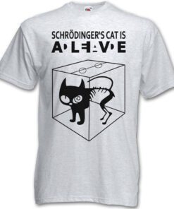 ? S Schrödinger Cat Is Alive Dead - The Big Bang Theory Tv Schroedinger T Shirt