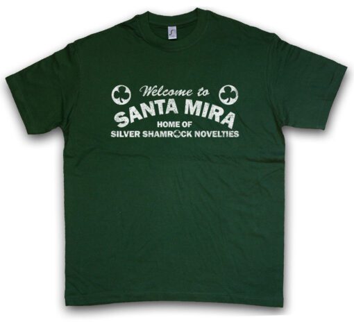 Santa Mira Signal Logo Company Logos Cloverleaf Halloween City T Shirt