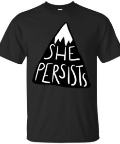 She Persists Cotton T-Shirt