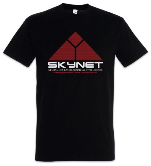 Skynet Logo - Cyberdyne Systems Terminator Sarah Connor John Research T Shirt