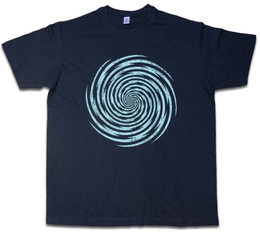 Spiral Beam Hypno Hypnotic Esoteric Mystic Circle Maze T Shirt
