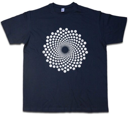 Spiral Dots Hypno Hypnotic Esoteric Mystic Circle Maze T Shirt