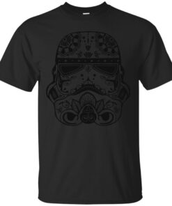 Stormtrooper Mexican Skull Cotton T-Shirt