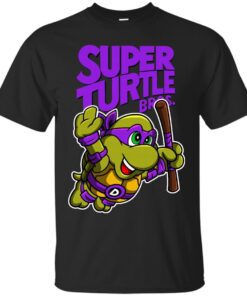 Super Turtle Bros Donnie Cotton T-Shirt