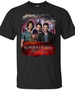 Supernatural Family dont end with blood 4C9 Cotton T-Shirt