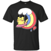 Surfin Pikacutie pokemon Cotton T-Shirt
