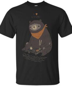 Sushi Bear Cotton T-Shirt