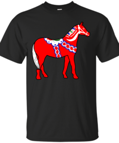 Swedish Horse of a Different Color Cotton T-Shirt