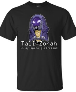 TaliZorah Is My Space Girlfriend Cotton T-Shirt
