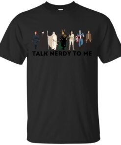 Talk Nerdy to Me Fandom Tee Cotton T-Shirt