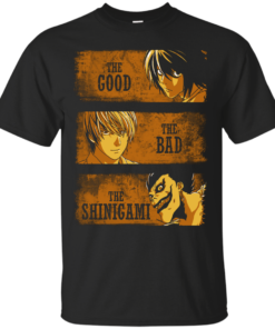 The Good the Bad and the Shinigami Cotton T-Shirt