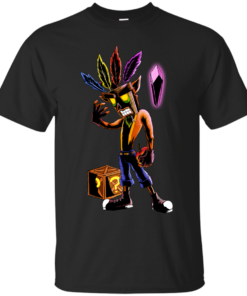 The Legend of Crash Akus Mask Cotton T-Shirt
