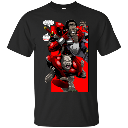 The merc with no mercy deadpool Cotton T-Shirt