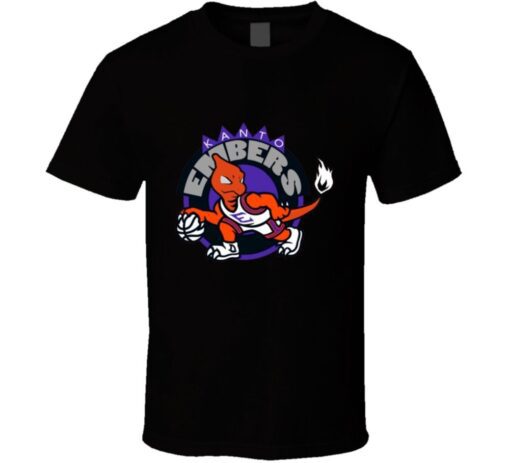 Toronto Kanto Pokemon Parody Coals Basketball T Shirt