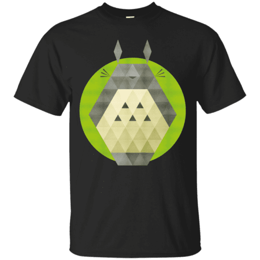 Triangle Totoro studio ghibli Cotton T-Shirt