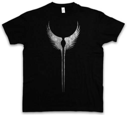 Valkyrie Symbol Wings Walküren Walküre Walhall Walhalla Ravens Vikings T Shirt