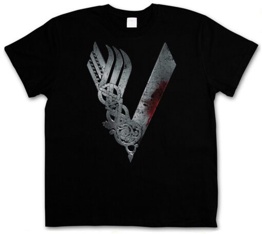 Vikings Logo Celtic - Wikinger Thor Vikings Yggdrasil Tv Series T T Shirt