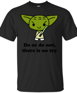 Yoda Quote Cotton T-Shirt